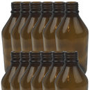 12x 600ml Amber Glass Bottle Cosmetic Essential Oil General Purpose Storage
