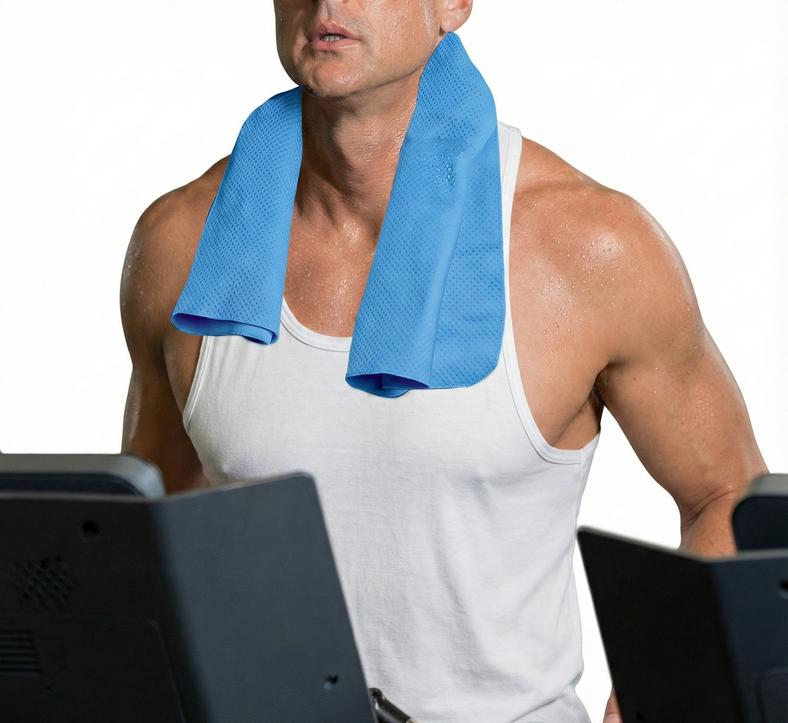 2x INSTANT COOLING TOWEL UPF 50+ Ice Cold Sport Sweat Absorbing Leisure 66x43