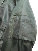 Plus Size Quilted Jacket Zip Up Classic Padded Flight Flying Winter Big & Tall - Bottle Green