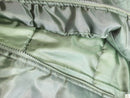 Plus Size Quilted Jacket Zip Up Classic Padded Flight Flying Winter Big & Tall - Bottle Green - 7XL