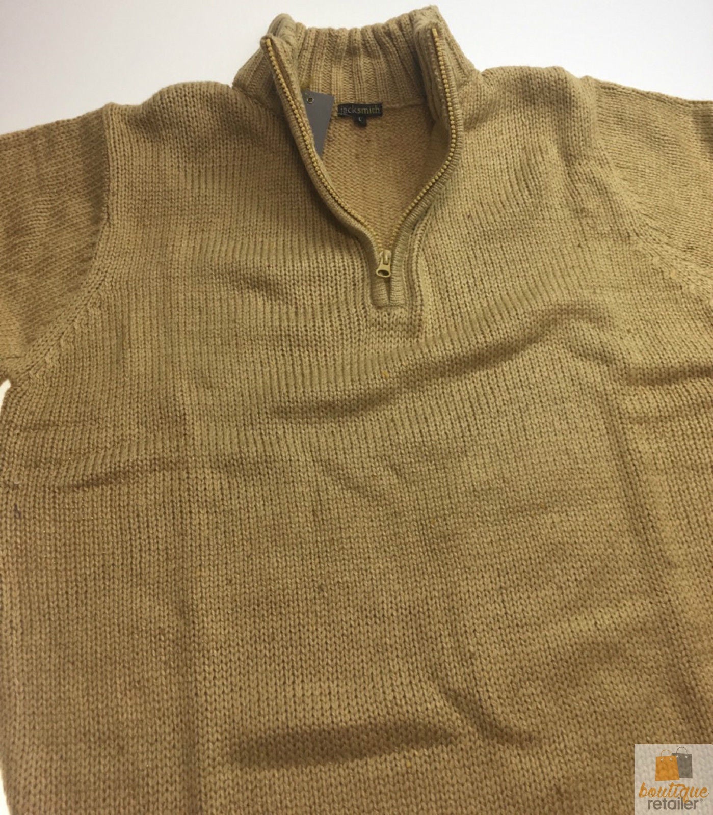Mens Knit Jumper Pullover Sweater Knitted Casual Stretch Warm Winter  - Half Zip Burgundy 97 (KW14) - M