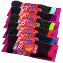 Womens Thermal Heated Socks Warm Winter Work Ski Comfort Socks 1 Pair - Assorted