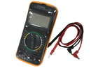 Digital Multimeter Tester Voltage Resistance Ohms Amps DT9205M - Batteries Incl.