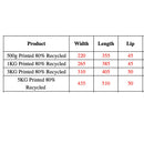 Enviro Recycled Courier Satchels Poly Mailer Bag Accredited Self Sealing Shipping - 5kg (510x435x50mm)