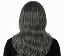 Gothic VAMPIRE WIG Halloween Costume Fancy Dress Long Hair Party Mens Scary