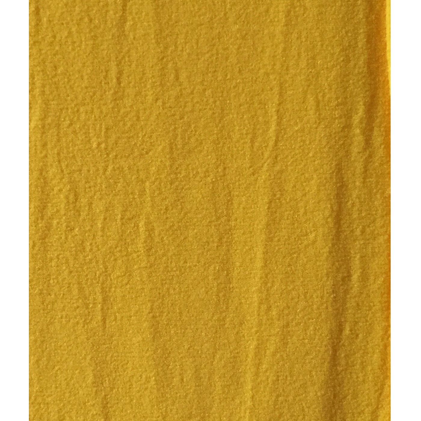 Womens Footless Tights Fluoro Bright Colour Stretch Polyester Hosiery - Yellow