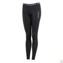 DIADORA Ladies Compression Sports Full Length Tights Gym Yoga - Black