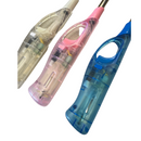 12 Pack Long Gas Lighters with Safety Lock - Assorted Colours