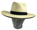 STRAW PANAMA CUENCA HAT Sun Beach Golf Cap Summer Hand Woven Made in USA K4A - Small (6 3/4 - 6 7/8)