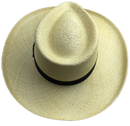STRAW PANAMA CUENCA HAT Sun Beach Golf Cap Summer Hand Woven Made in USA K4A - Small (6 3/4 - 6 7/8)