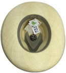 STRAW PANAMA CUENCA HAT Sun Beach Golf Cap Summer Hand Woven Made in USA K4A - Small (6 3/4 - 6 7/8)