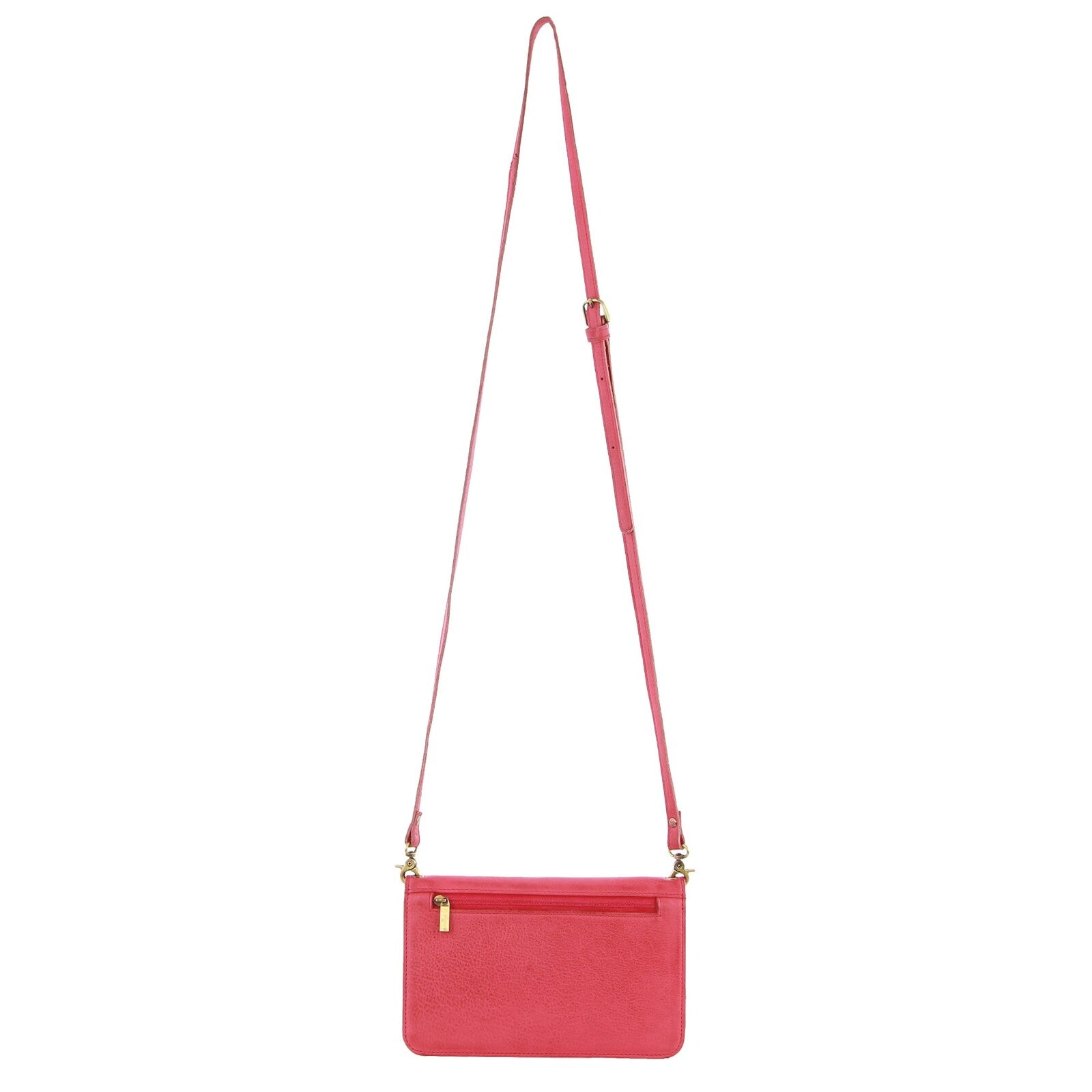 Pierre Cardin Women's RFID Leather Clutch Wallet - Pink