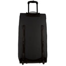 140L Pierre Cardin Trolley Bag Medium Soft Travel Luggage Wheeled Duffle - Black