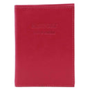 Pierre Cardin Slim Leather Passport Travel Wallet Holder RFID Case Cover - Fuschia