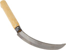 Quality 36cm Sickle Farming Reaping Hook Gardening Grass Wooden Handle Scythe