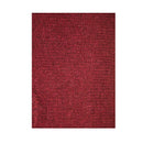 100% SHETLAND RAGG WOOL Half Zip Up Knit JUMPER Pullover Mens Sweater Knitted - Burgundy