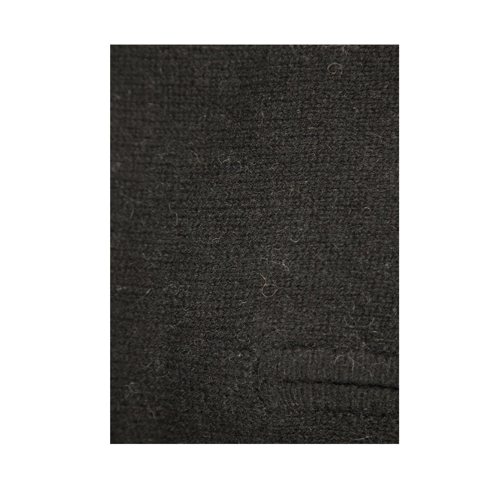 100% SHETLAND RAGG WOOL Half Zip Up Knit JUMPER Pullover Mens Sweater Knitted - Plain Black