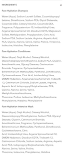 TERRE A MER Pure Hydration Moisture Keratin Aftercare (Travel Hair Repair Kit)