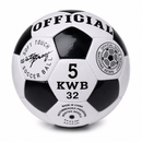 Classic Soccer Ball Football Training Standard Size 5 - Black/White