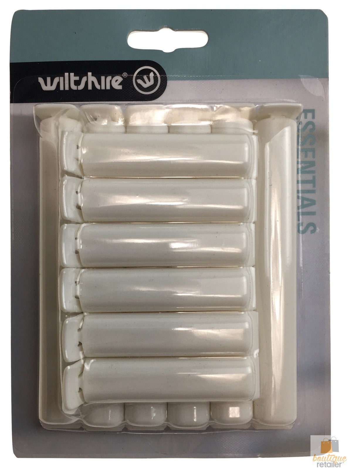 Pack of 12 WILTSHIRE BAG CLIPS Food Storage Sealing Sealer Snack Clamp Peg