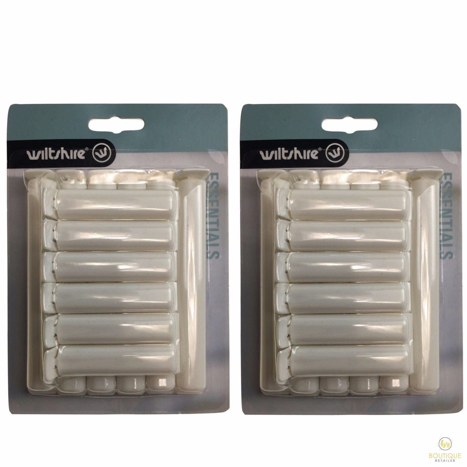 Pack of 24 WILTSHIRE BAG CLIPS Food Storage Sealing Sealer Snack Clamp Peg