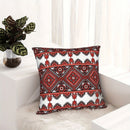 Ukrainian Square Cushion Pillow Cover – Traditional Print Folk w/ Zipper (45x45cm)