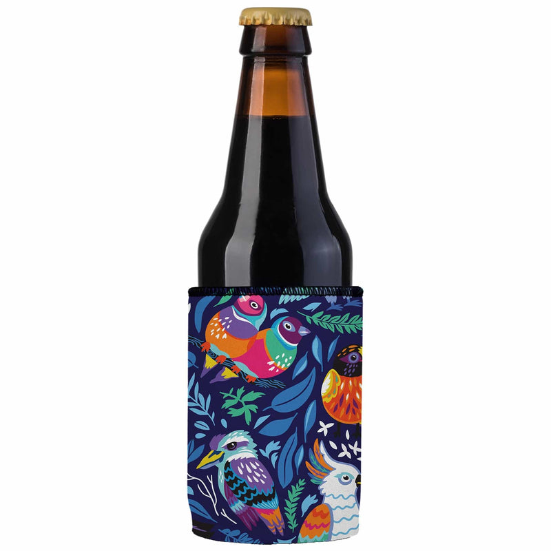 Aussie Birds IV Stubby Cooler - Standard