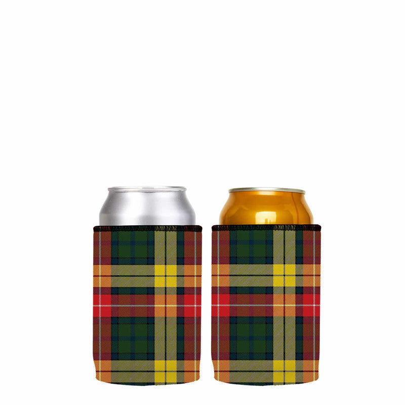 Tartan Print Stubby Cooler 2-Pack - Standard