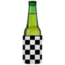 Large Checkerboard Stubby Cooler 2-Pack - Standard