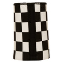 Large Checkerboard Stubby Cooler - Standard