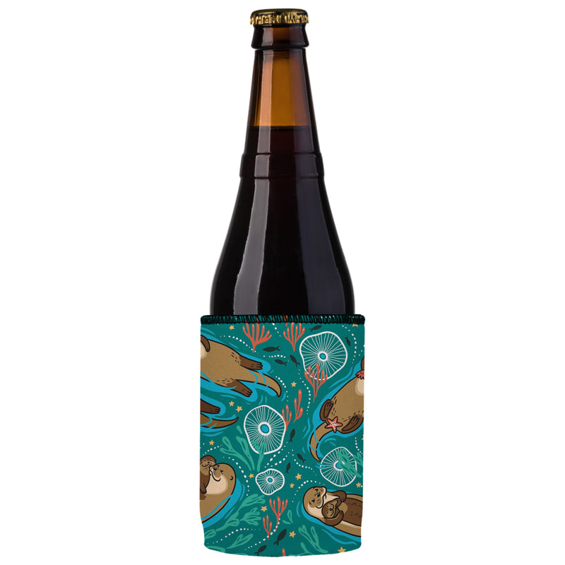 Sea Otters Chillin Stubby Cooler 2-Pack - Standard