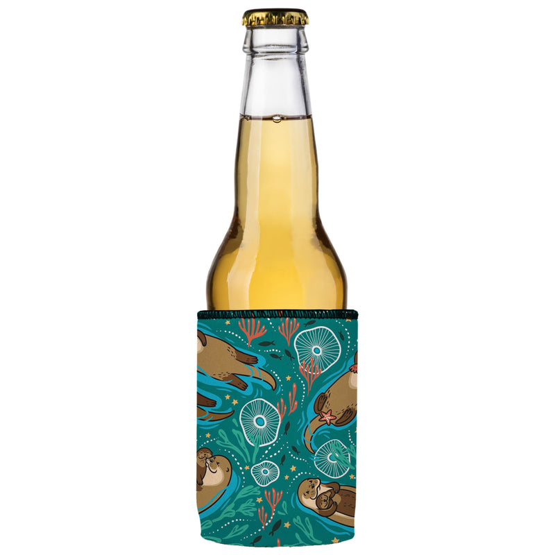 Sea Otters Chillin Stubby Cooler 2-Pack - Standard