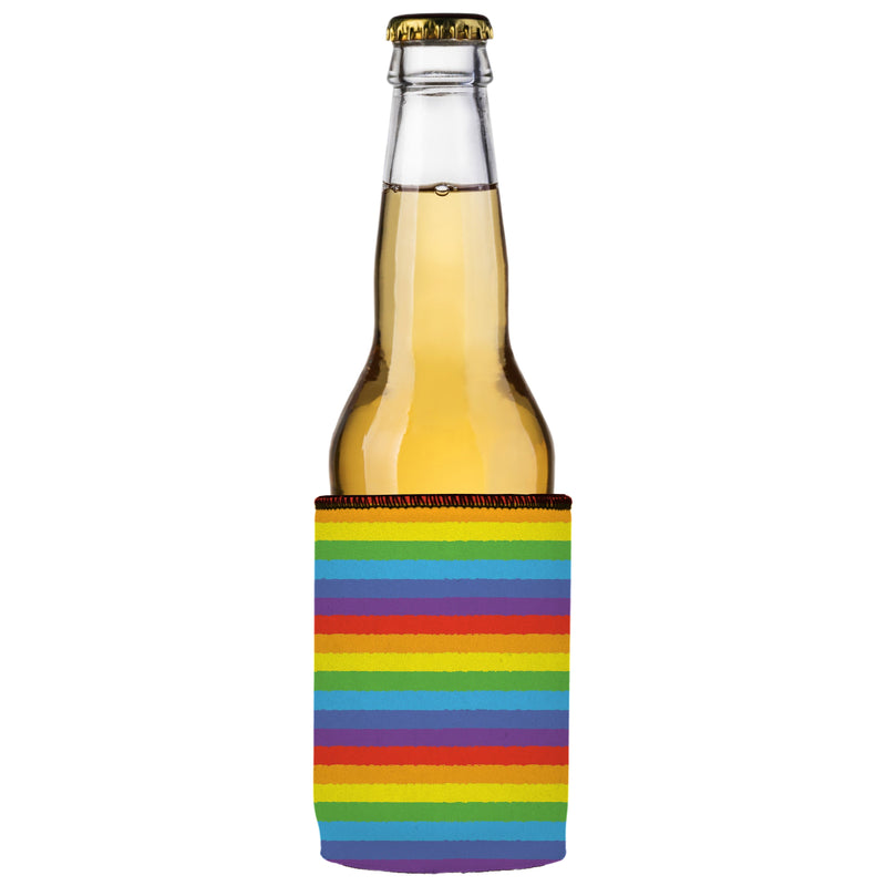 LGBTQ Pride Flag Stubby Cooler 2-Pack - Standard