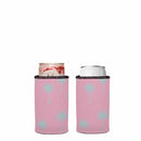 Palm Trees Aqua Pink Stubby Cooler 2-Pack - Standard