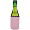 Palm Trees Aqua Pink Stubby Cooler 2-Pack - Standard
