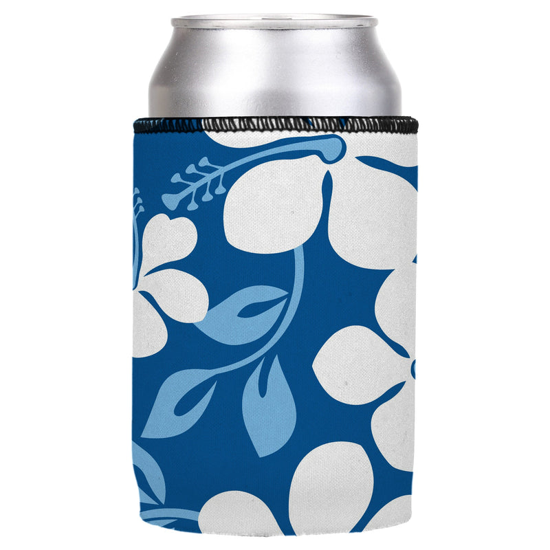 Hibiscus Flower Stubby Cooler - Standard