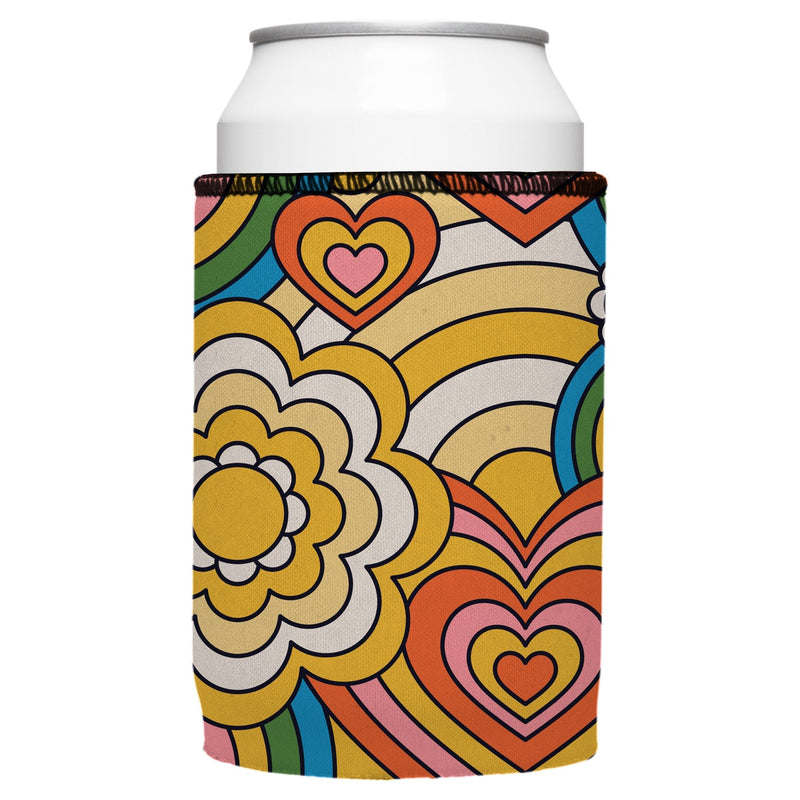 60s Hearts Stubby Cooler 2-Pack - Standard