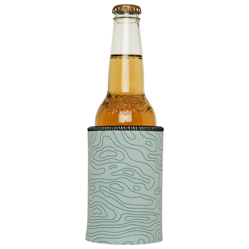 Topographic Map Stubby Cooler - Standard