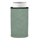 Topographic Map Stubby Cooler - Standard
