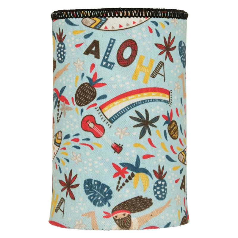 Surfing Aloha Stubby Cooler - Standard