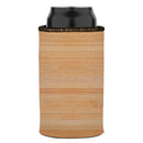 Wood Grain Stubby Cooler - Standard