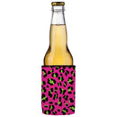 80s Leopard Print Stubby Cooler - Standard