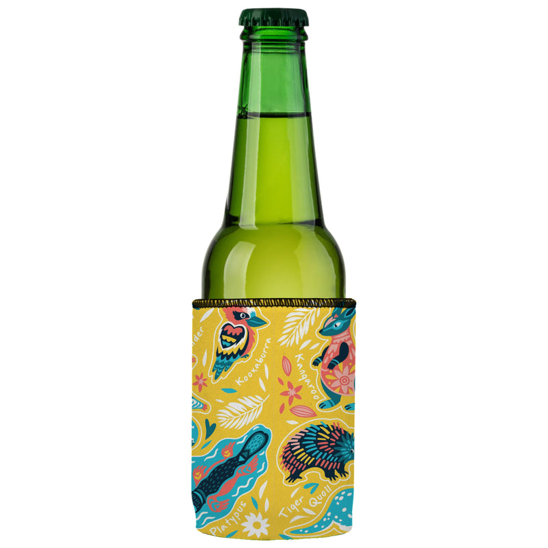Australian Animals Stubby Cooler - Standard