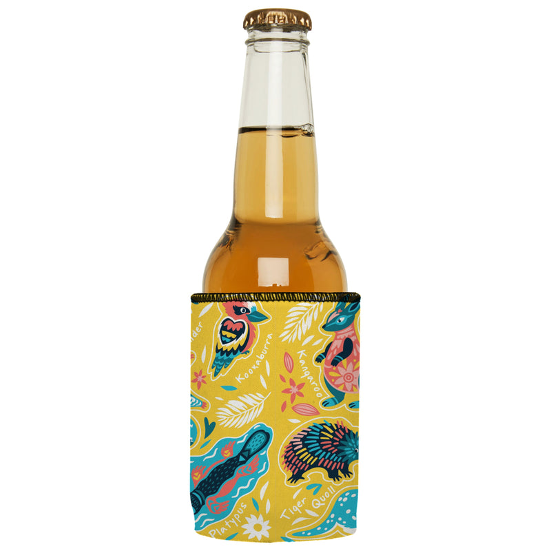 Australian Animals Stubby Cooler - Standard