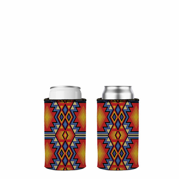 Huichol Beading Stubby Cooler 2-Pack - Standard