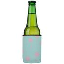 Palm Trees Pink Aqua Stubby Cooler 2-Pack - Standard