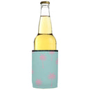 Palm Trees Pink Aqua Stubby Cooler 2-Pack - Standard
