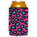 Pink Leopard Print Stubby Cooler - Standard