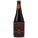 Brown Navajo Rug Stubby Cooler - Standard