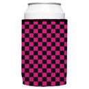 Pink Checkerboard Stubby Cooler 2-Pack - Standard
